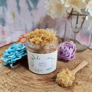 Handmade Orange-A-Peel hand and body sugar scrub